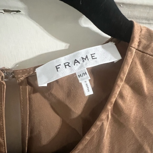 Frame Silk Racerback Maxi Tank Dress M - Picture 6 of 10